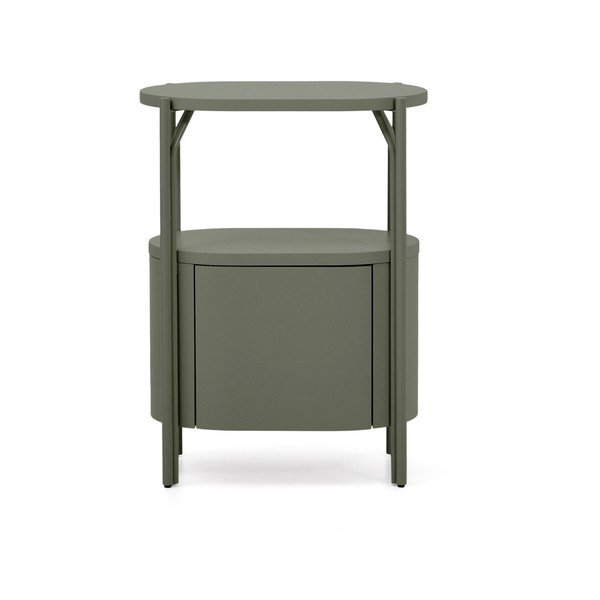 Žalios spalvos spintelė po kriaukle 60x81 cm Arely – Kave Home