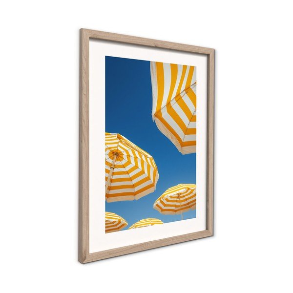 Spausdintas paveikslas su rėmeliu 30x40 cm Umbrellas  – Styler-image-4