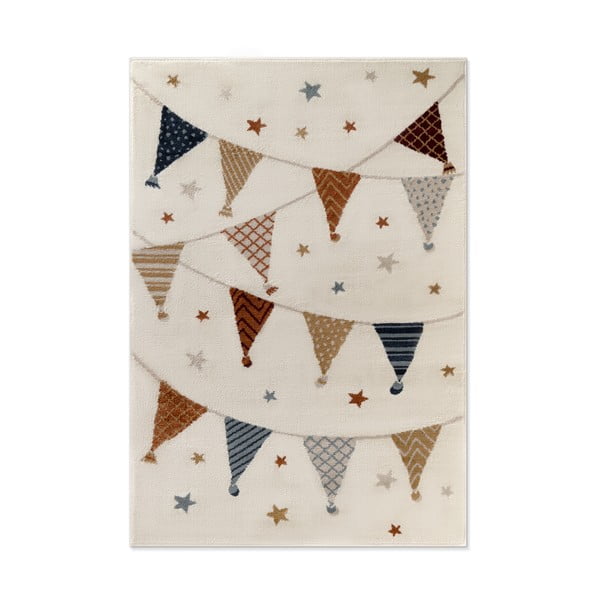 Vaikiškas kilimas kreminės spalvos 160x235 cm Kids Party – Hanse Home