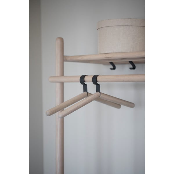 Natūralios spalvos prieškambario baldų komplektas iš ąžuolo medienos Milford - Rowico-image-1