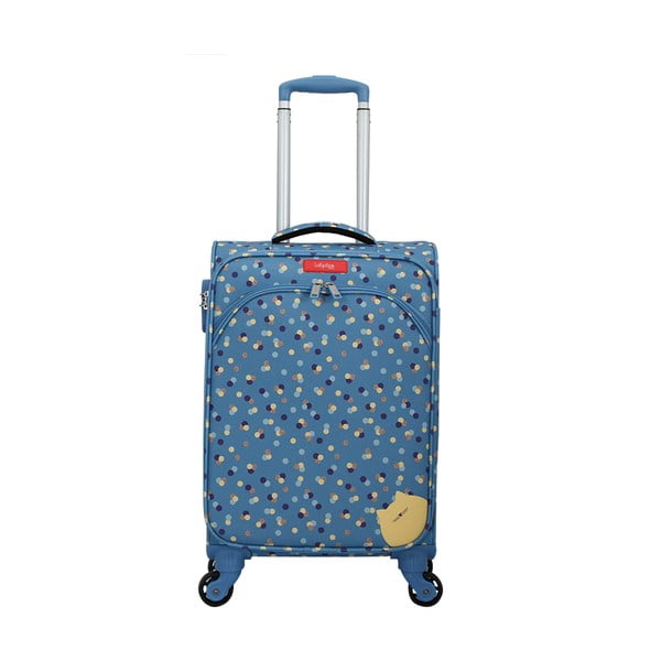 Mėlynas lagaminas su ratukais Lollipops Rubby