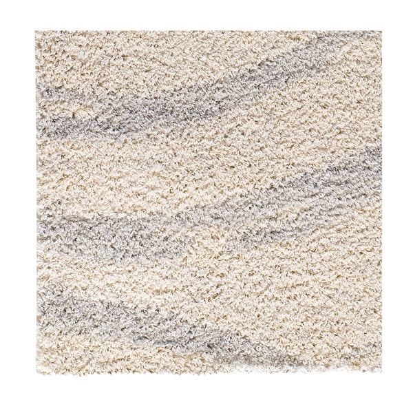 Šviesiai pilkos spalvos/kreminės spalvos kilimas 133x190 cm Helia – Universal-image-2