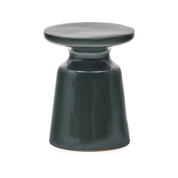 Apvalios formos sodo šoninis staliukas iš keramikos ø 41 cm Mesquida – Kave Home