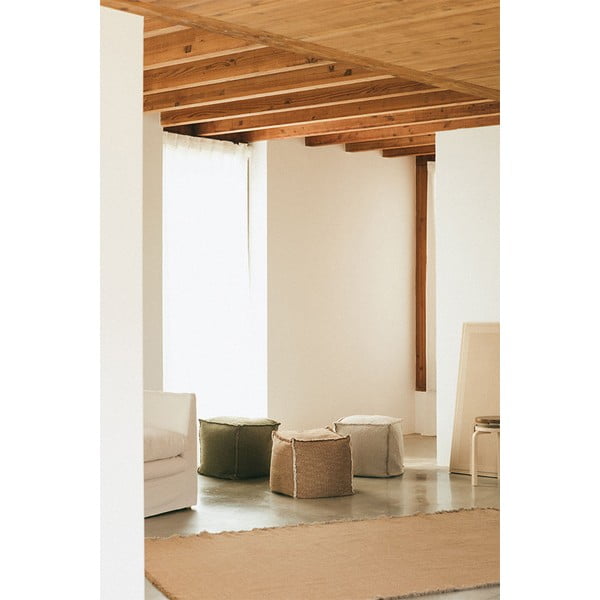 Kreminės spalvos sėdmaišis Handloom – Lorena Canals-image-4