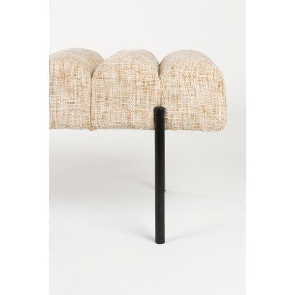 Smėlio spalvos suolas Jethro – White Label-image-3