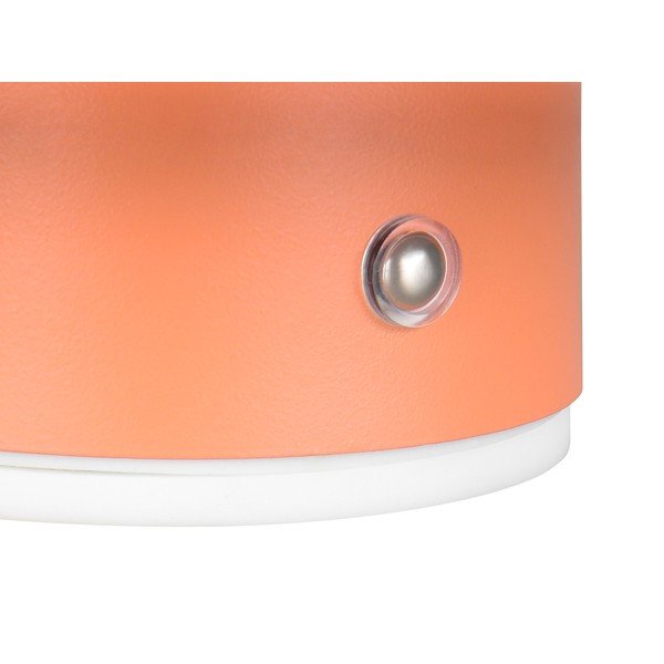 Oranžinės spalvos sieninė lempa LED USB Davey – Reality-image-3