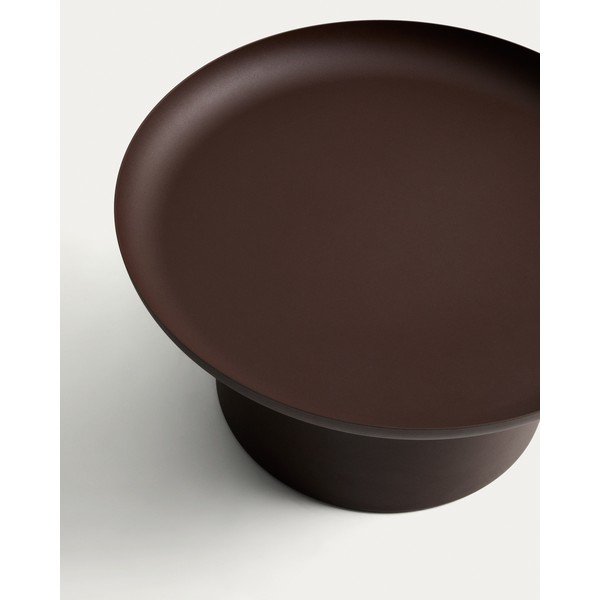 Iš metalo apvalios formos sodo kavos staliukas ø 70 cm Arcola – Kave Home-image-4