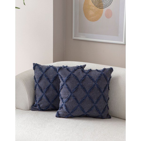 Dekoratyviniai pagalvių užvalkalai 2 vnt. 43x43 cm Tuffet – Mioli Decor-image-1