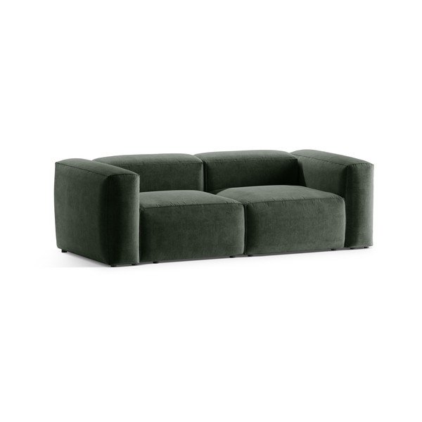 Žalios spalvos sofa 224 cm Bergamo – Cosmopolitan Design-image-2
