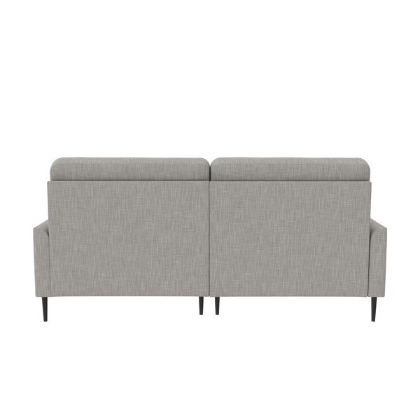Pilka modulinė kampinė sofa Francis - CosmoLiving by Cosmopolitan-image-4