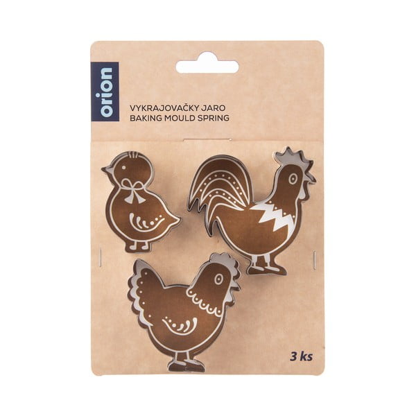 Sausainių formelės 3 vnt. su Velykų motyvu – Orion-image-4