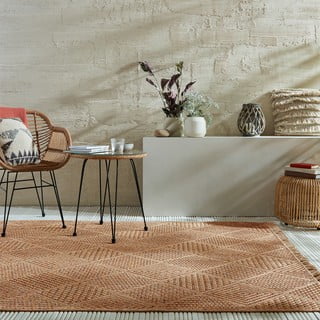 Lauko kilimas natūralios spalvos 160x230 cm Nora Diamond – Flair Rugs