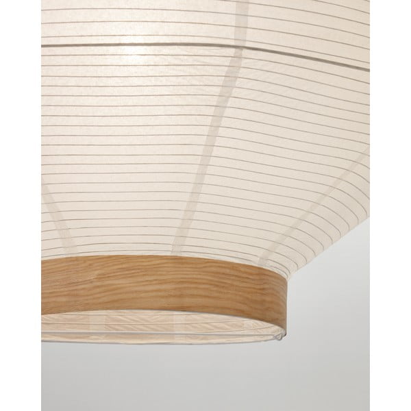 Šviestuvo gaubtas baltos spalvos ø 80 cm Hila – Kave Home-image-4