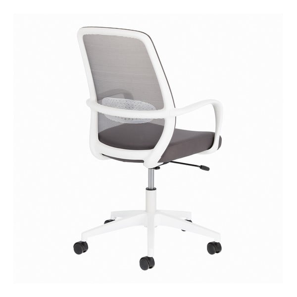 Pilka biuro kėdė Kave Home Melva-image-3