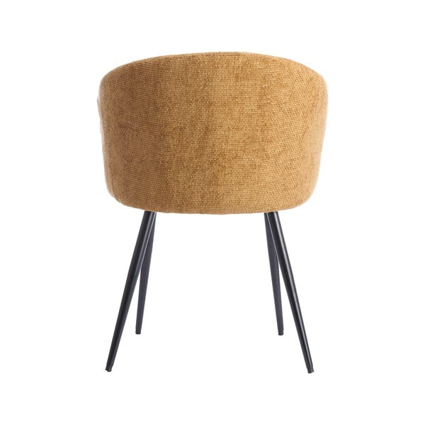 Ochros spalvos iš metalo valgomojo kėdžių komplektas 2 vnt. Radaja – Light & Living-image-4