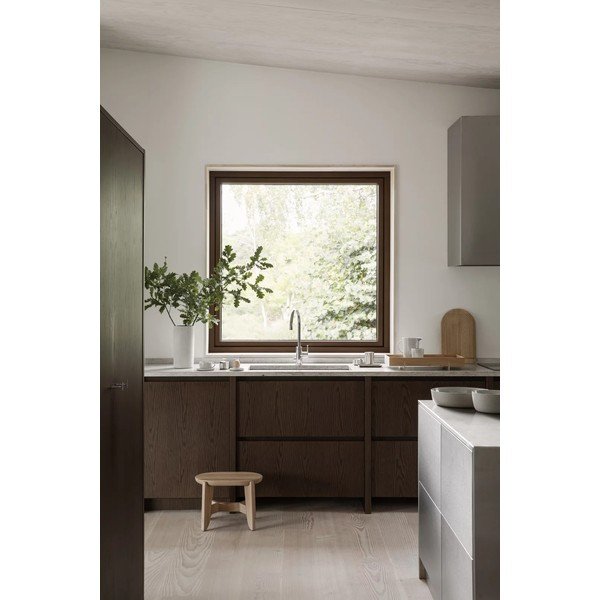 Ąžuolo masyvo taburetė natūralios spalvos Eli – Blomus-image-3