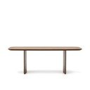 Valgomojo stalas rudos spalvos iš riešutmedžio 100x240 cm Litto – Kave Home