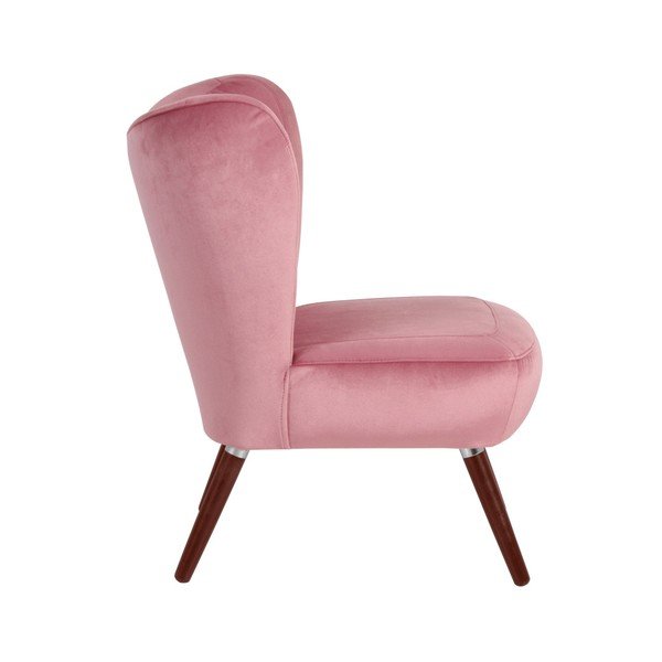 Rožinis krėslas Max Winzer Sari Velvet-image-4