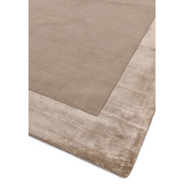 Rankų darbo iš vilnos mišinio kilimas šviesiai rudos spalvos 200x290 cm Ascot – Asiatic Carpets-image-4