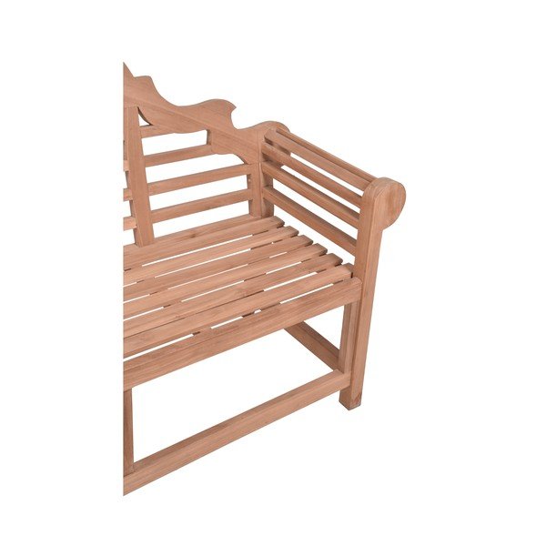 Medžio masyvo sodo suoliukas natūralios spalvos Picadilli – Garden Pleasure-image-1