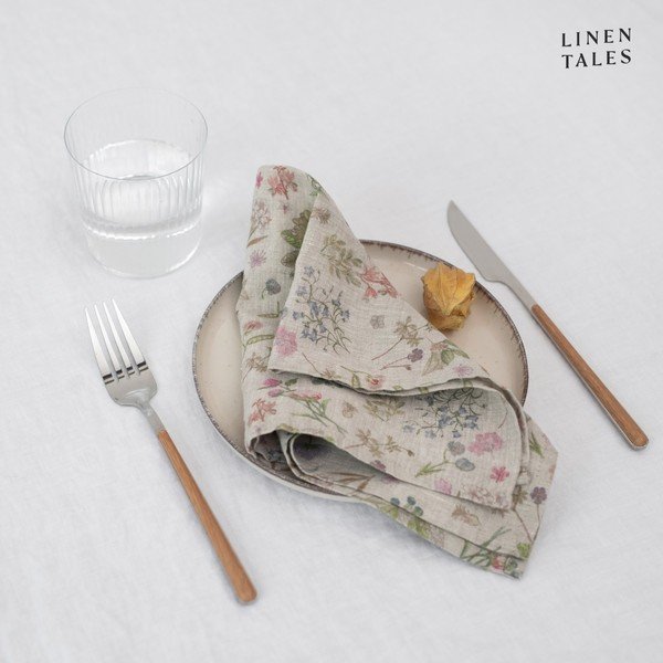Servetėlės iš lino 2 vnt. Botany 2 – Linen Tales-image-1
