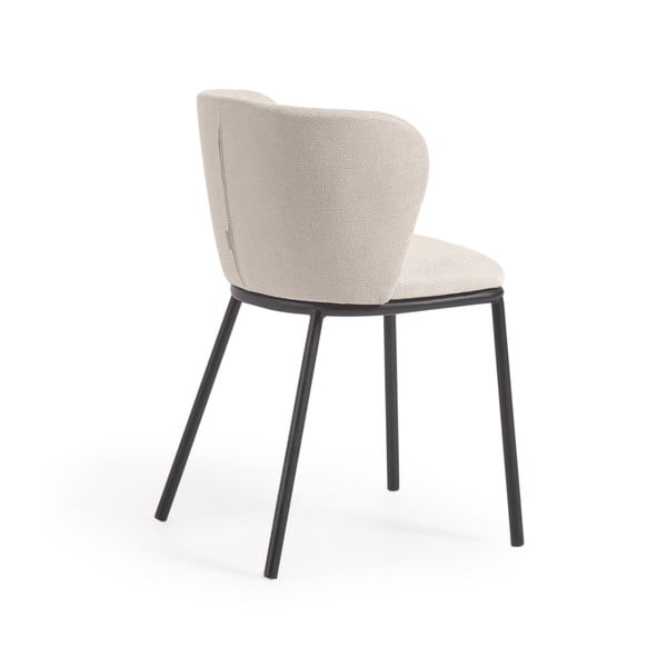 Smėlio spalvos valgomojo kėdė Ciselia - Kave Home-image-4