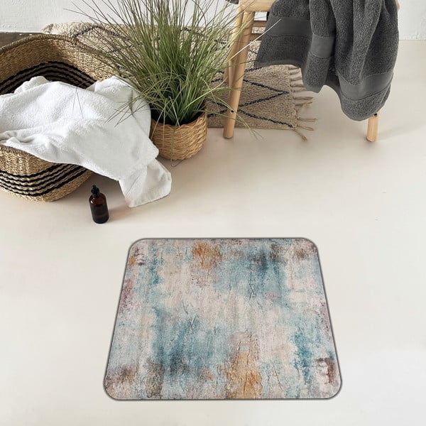 Vonios kilimėliai mėlynos spalvos/pilkos spalvos 2 vnt. 60x100 cm – Mila Home-image-4