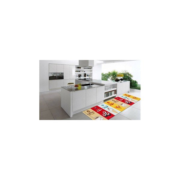 Itin patvarus virtuvinis kilimas "Webtappeti Fastfood", 60 x 150 cm-image-2