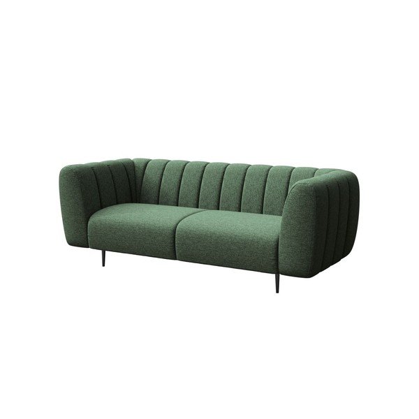 Sofa tamsiai žalios spalvos 210 cm Shel – Ghado-image-2