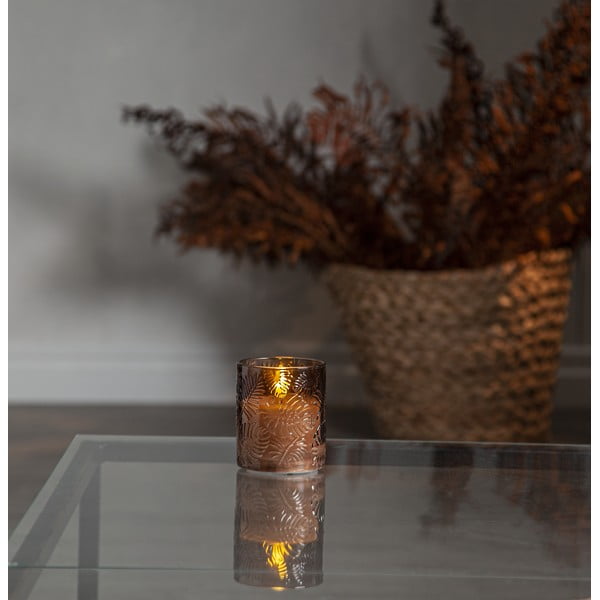 LED žvakė (aukštis 10 cm) Flamme Leaf – Star Trading-image-4