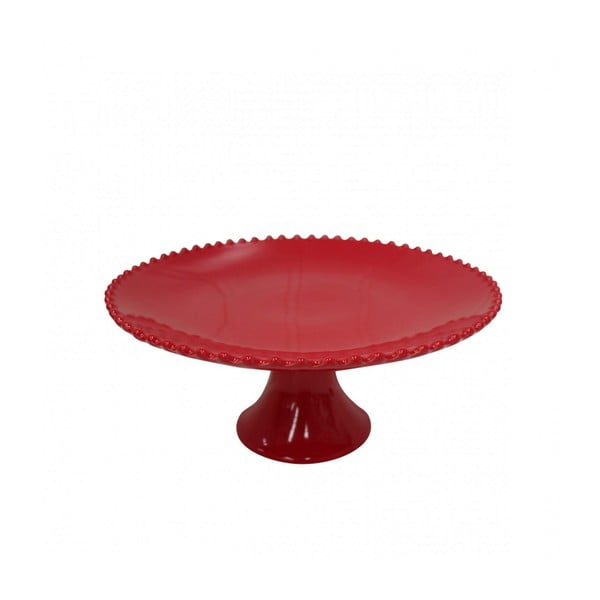 Raudonas keramikos stovas su kojele Costa Nova, ø 28,4 cm