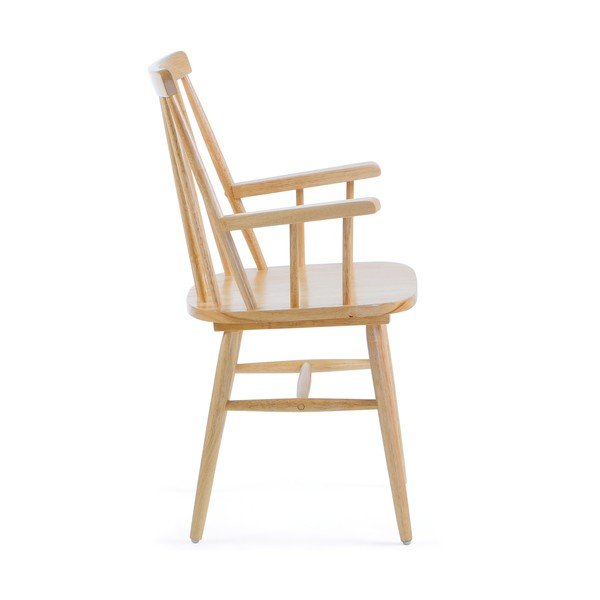 Natūralaus kaučiukmedžio valgomojo kėdė Kave Home Kristie-image-2