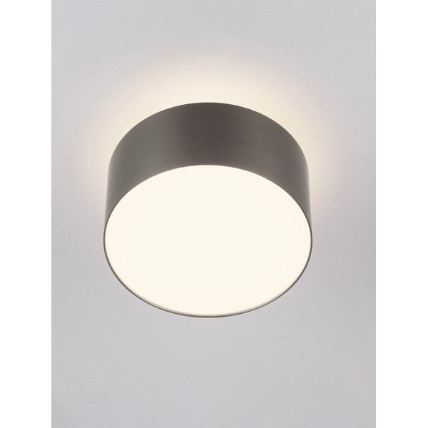 Pilkos spalvos iš aliuminio lubinis šviestuvas LED Ozen – Nova Luce-image-4