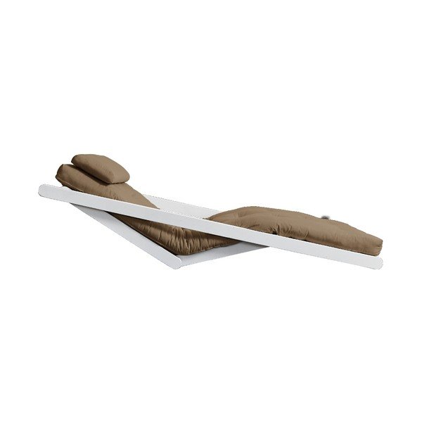Kintama poilsio kėdė Karup Design Figo White/Mocca-image-4
