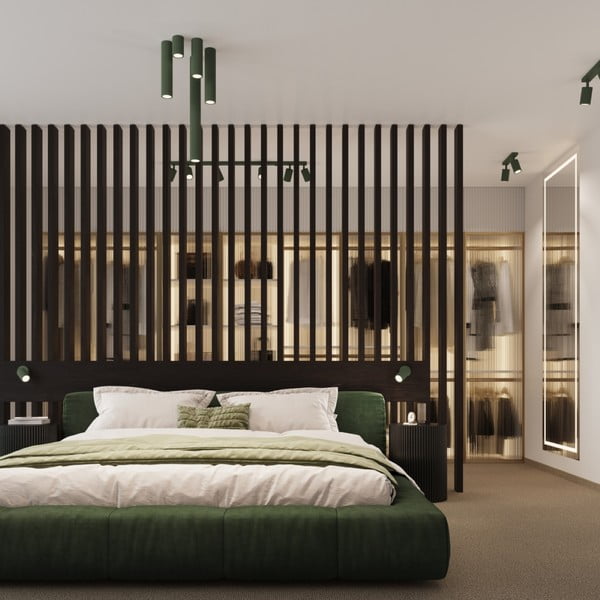 Žalios spalvos taškinis šviestuvas Gleam – Sollux-image-1