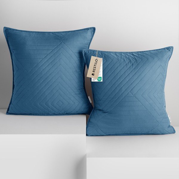 Iš mikropluošto dekoratyviniai pagalvių užvalkalai 2 vnt. 45x45 cm Softa – Restilo-image-3