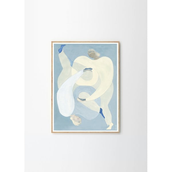 Plakatas 50x70 cm Hold You - Blue – Sofia Lind – The Poster Club-image-4