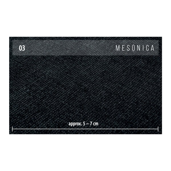 Juoda sofa MESONICA Toro, 217 cm-image-4