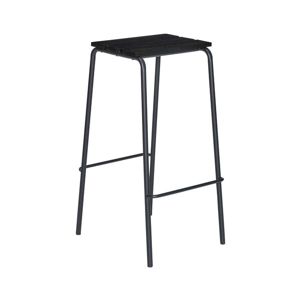 Juodos spalvos baro kėdžių komplektas 2 vnt. (sėdynės aukštis 76 cm) Stilt – Hübsch
