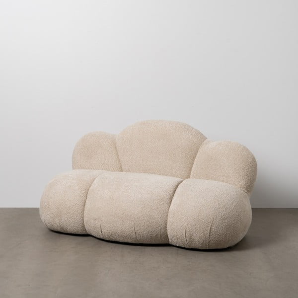 Sofa kreminės spalvos 149 cm – Ixia-image-2