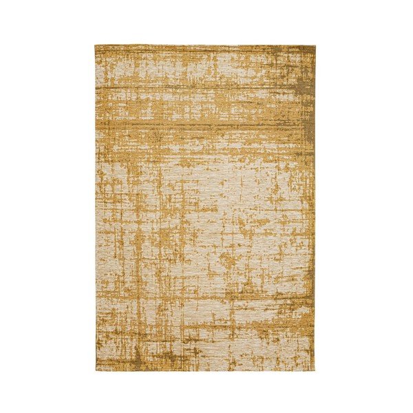Rankų darbo garstyčių spalvos iš šenilino kilimas 155x230 cm Yuno – Bizzotto