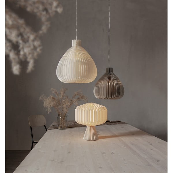 Šviestuvo gaubtas kreminės spalvos ø 38 cm Honeycomb – Star Trading-image-3