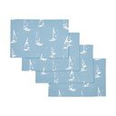 Iš medvilnės padėkliukai 4 vnt. 30x46 cm Salcombe Boats – Catherine Lansfield
