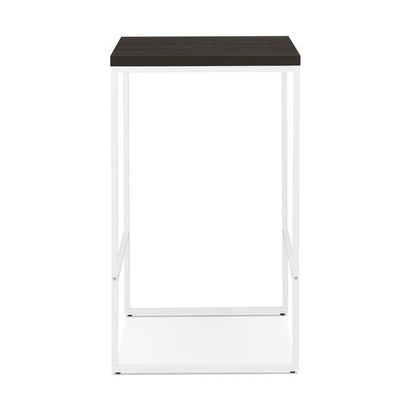 Juodas baro stalas su baltomis kojomis Kokoon Tikafe, aukštis 105 cm-image-2