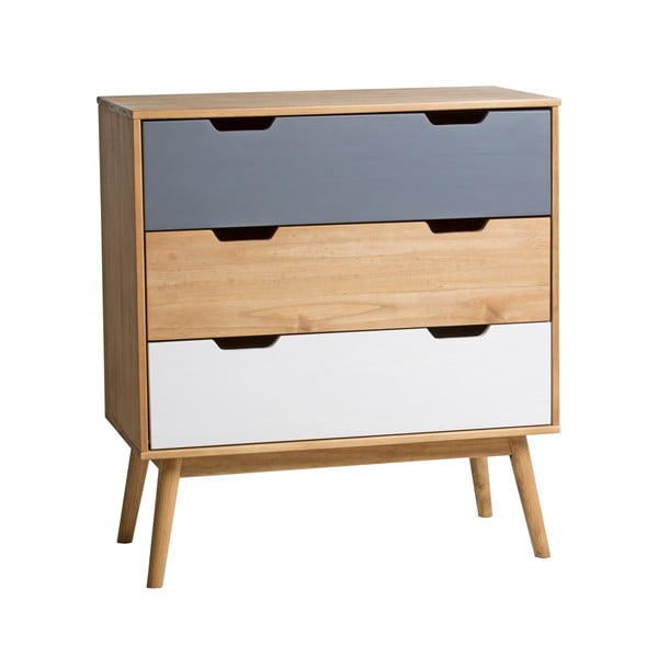 Komoda iš pušies masyvo Marckeric Cusco, plotis 80 cm-image-3