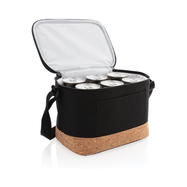 Juodas termo krepšys su kamštinėmis detalėmis XD Collection-image-1