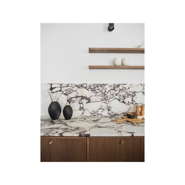 Juoda porcelianinė vaza Morsø River, aukštis 26 cm-image-2