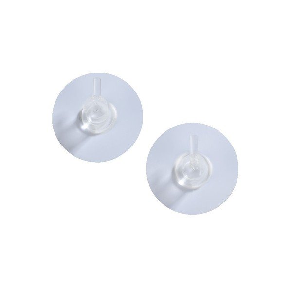 2 savaime prisitvirtinančių kabliukų rinkinys "Static-Loc White", iki 8 kg
