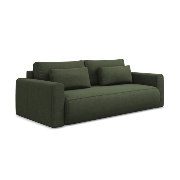 Khaki spalvos sulankstoma/su sandėliavimo vieta sofa 238 cm Kapua – Makamii-image-3