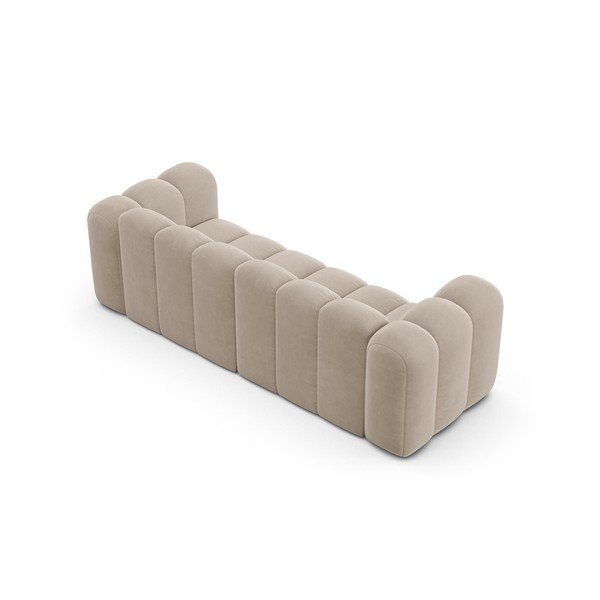 Sofa smėlio spalvos 228 cm Lupine – Micadoni Home-image-2